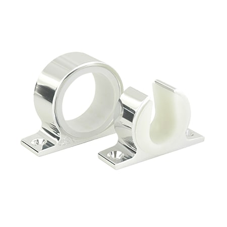 Lees Tackle Single Rod Rack Set Bright Silver MC70SL